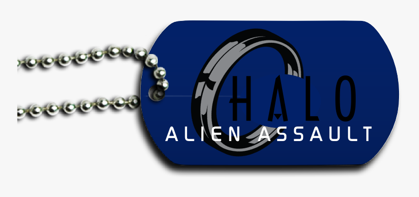 Halo Dog Tag Front - Dog Tag, HD Png Download