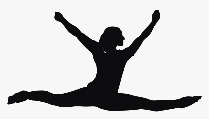 Circus Artist Silhouette Png, Transparent Png
