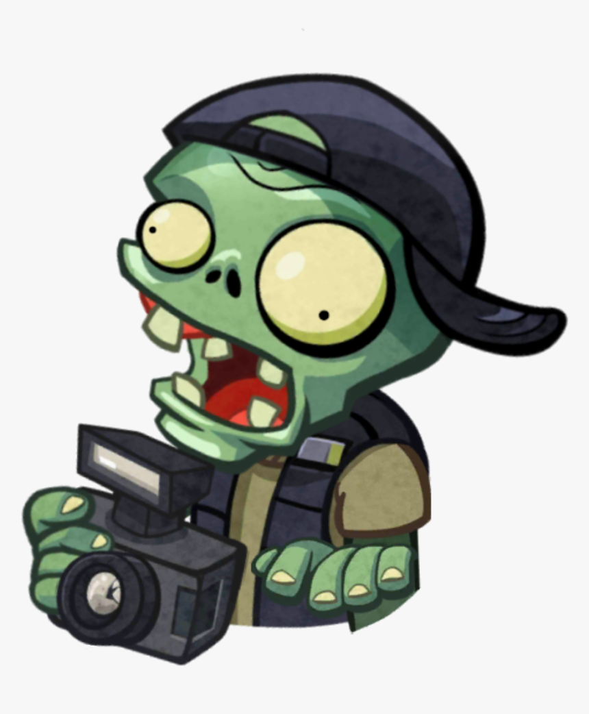 Zombies Wiki - Pvz Heroes Paparazzi Zombie, HD Png Download