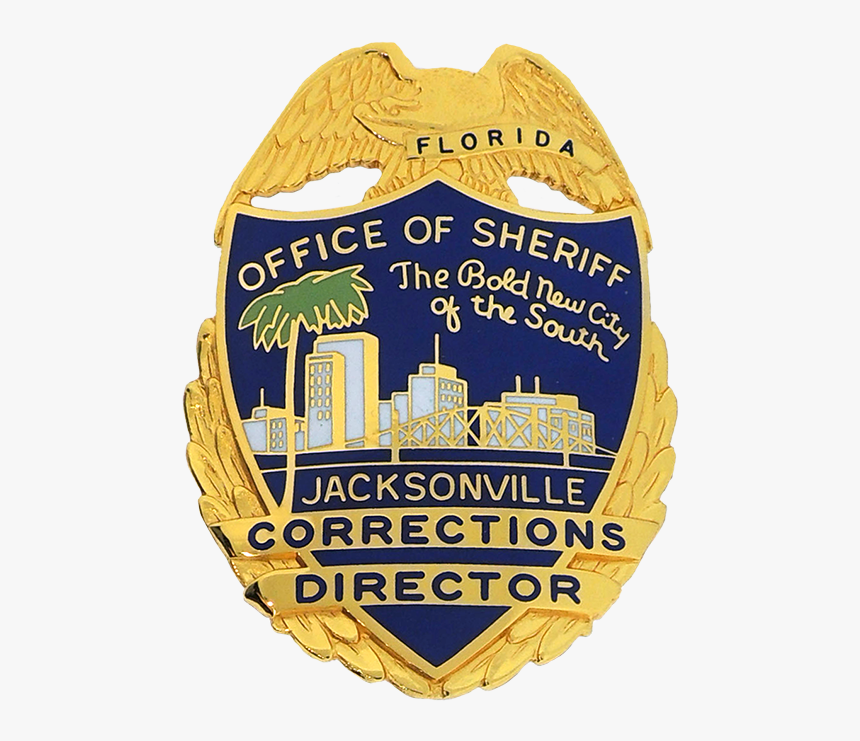 Jacksonville Office Of Sheriff Badge - Jacksonville Police Badge, HD Png Download
