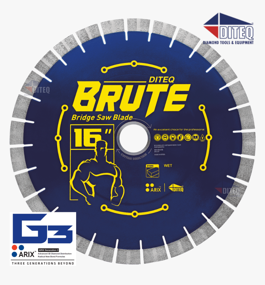 S-52xn Brute - Diteq Brute Silent Blade, HD Png Download