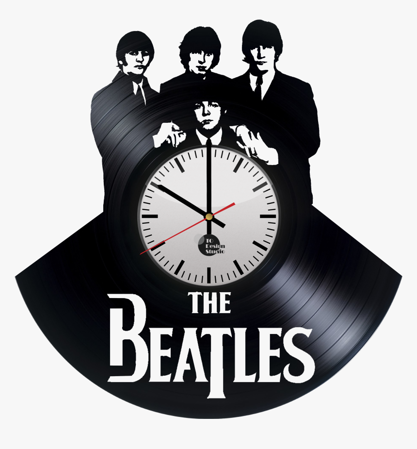 Vinyl Clock Png T - Beatles Clock, Transparent Png