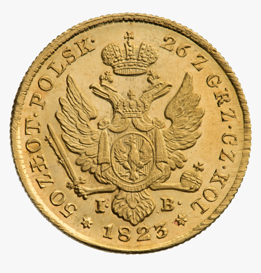 Inc 1800 R Пятьдесят Злотых 1823 Г - 2019 1 Oz Gold Maple Leaf, HD Png Download