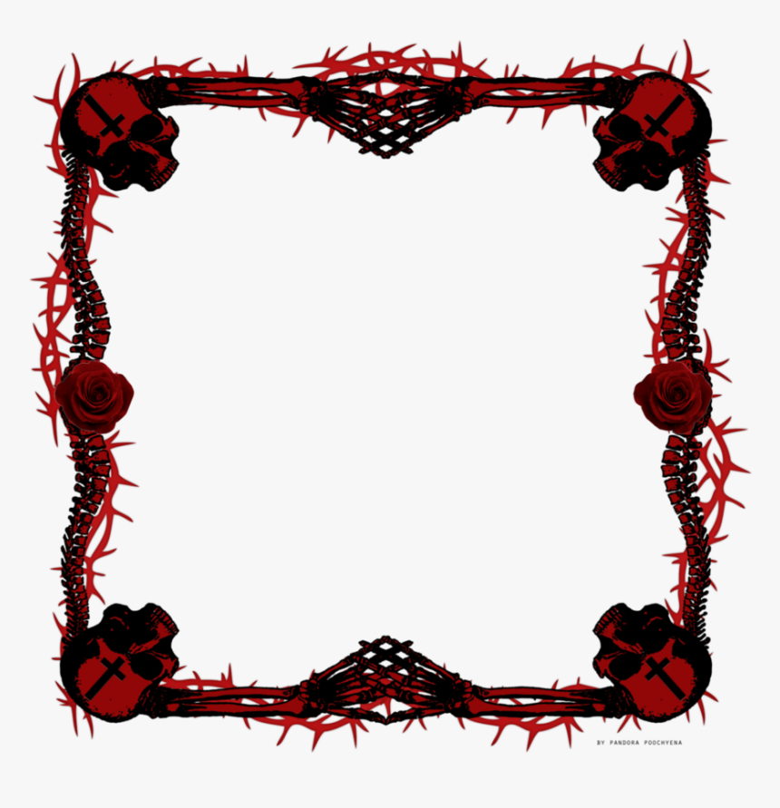 Thumb Image - Skull Frame Png, Transparent Png