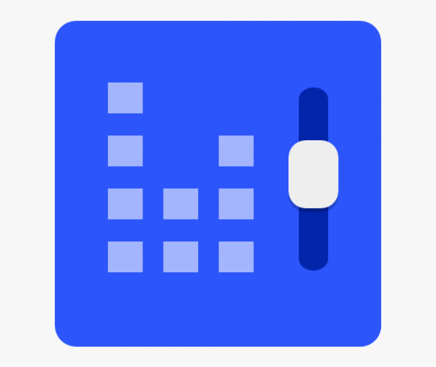 Equalizer Icon Android Lollipop Png Image - Equalizer Icon Square, Transparent Png