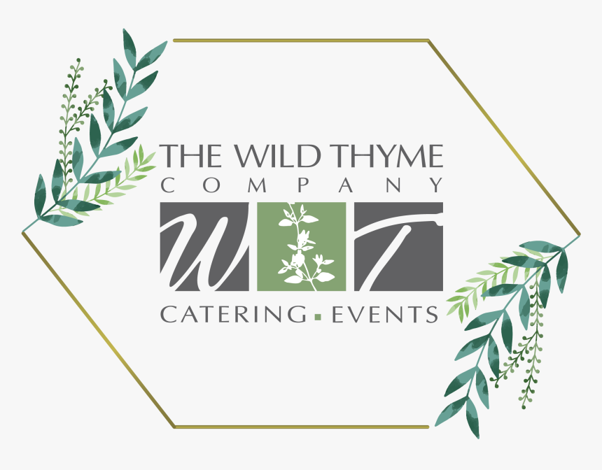 Twtc Logo Watercolor Foliage Copy - Wild Thyme Company Logo, HD Png Download