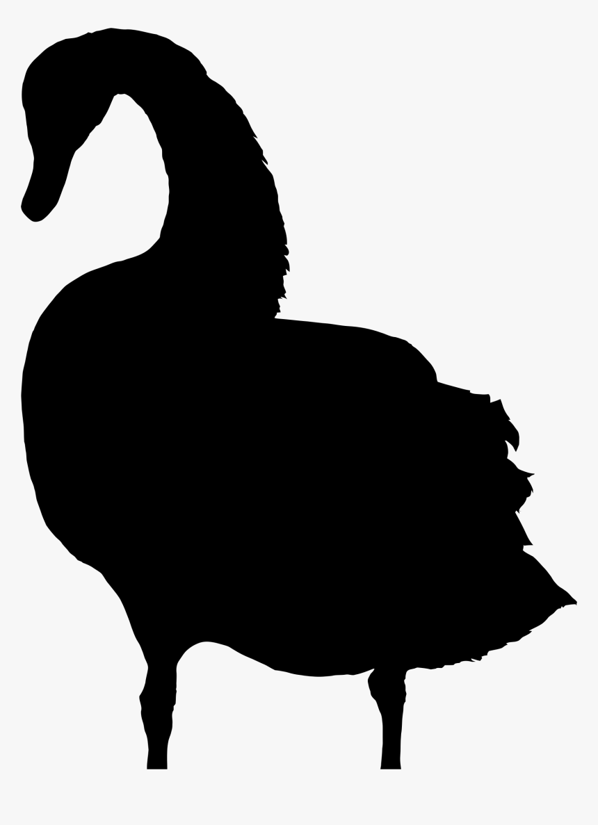 Silhouette At Getdrawings Com - Geese Clipart Silhouette Png, Transparent Png