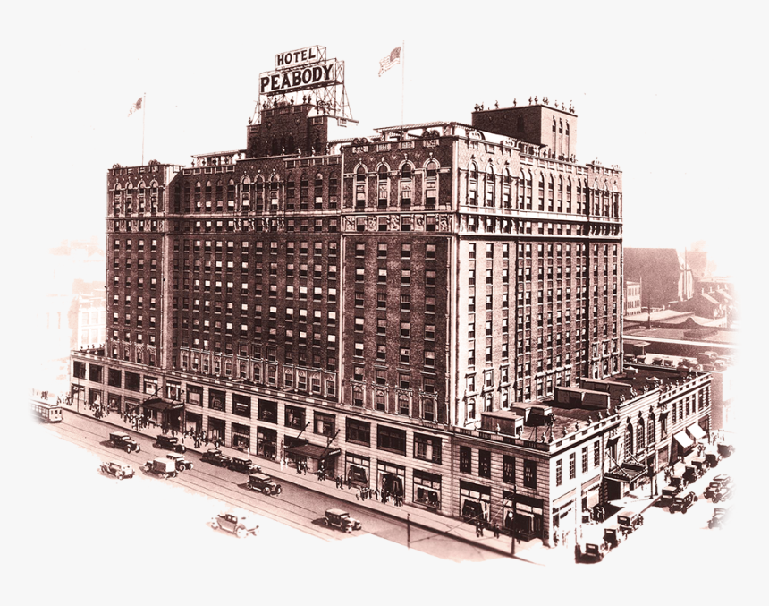 Peabody Hotel Memphis 1869, HD Png Download