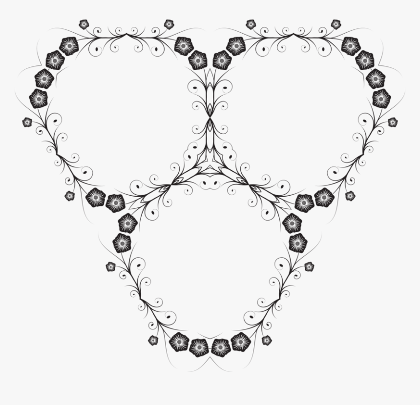 Heart,jewellery,chain - Circle, HD Png Download