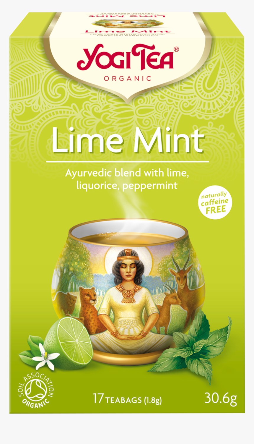 Yogi Tea Lime Mint, HD Png Download
