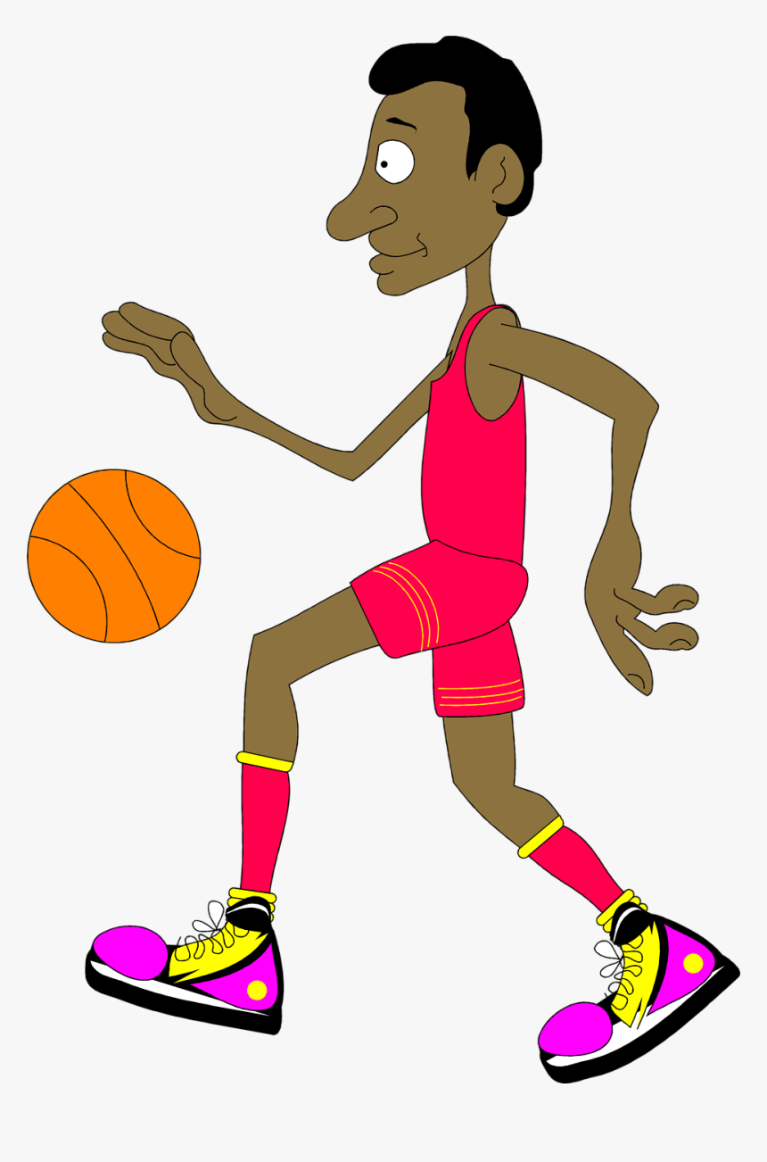 Cartoon Basketball Player Png, Transparent Png