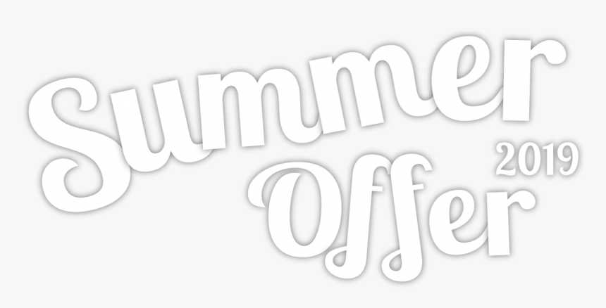 Summer Offer 2019 Graphic - Calligraphy, HD Png Download