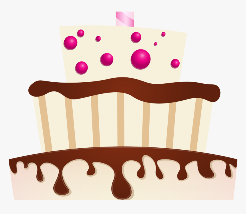 Birthday Frame With Cake Png Clipart , Png Download - Clipart Png Birthday Cake, Transparent Png