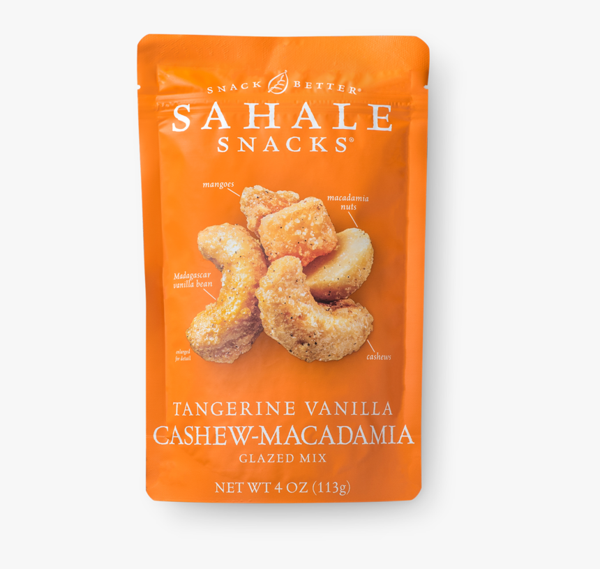 Tangerine Vanilla Cashew-macadamia Glazed Mix - Sahale Snacks Tangerine Vanilla Cashew-macadamia Glazed, HD Png Download