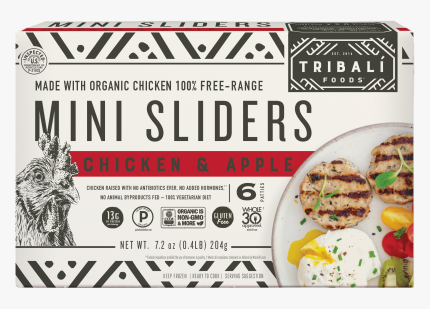 Tribali Pork And Sage Sliders, HD Png Download