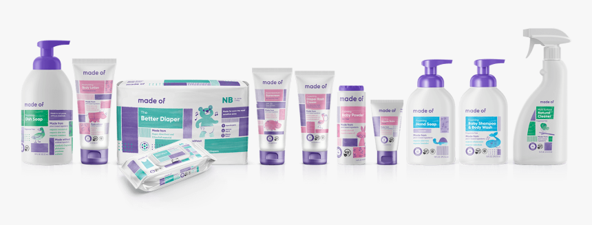 Made Of Our Story Baby Products - Made Of Baby Products, HD Png Download