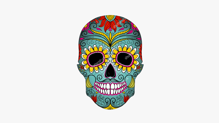 Day Of The Dead Culture Mask, HD Png Download