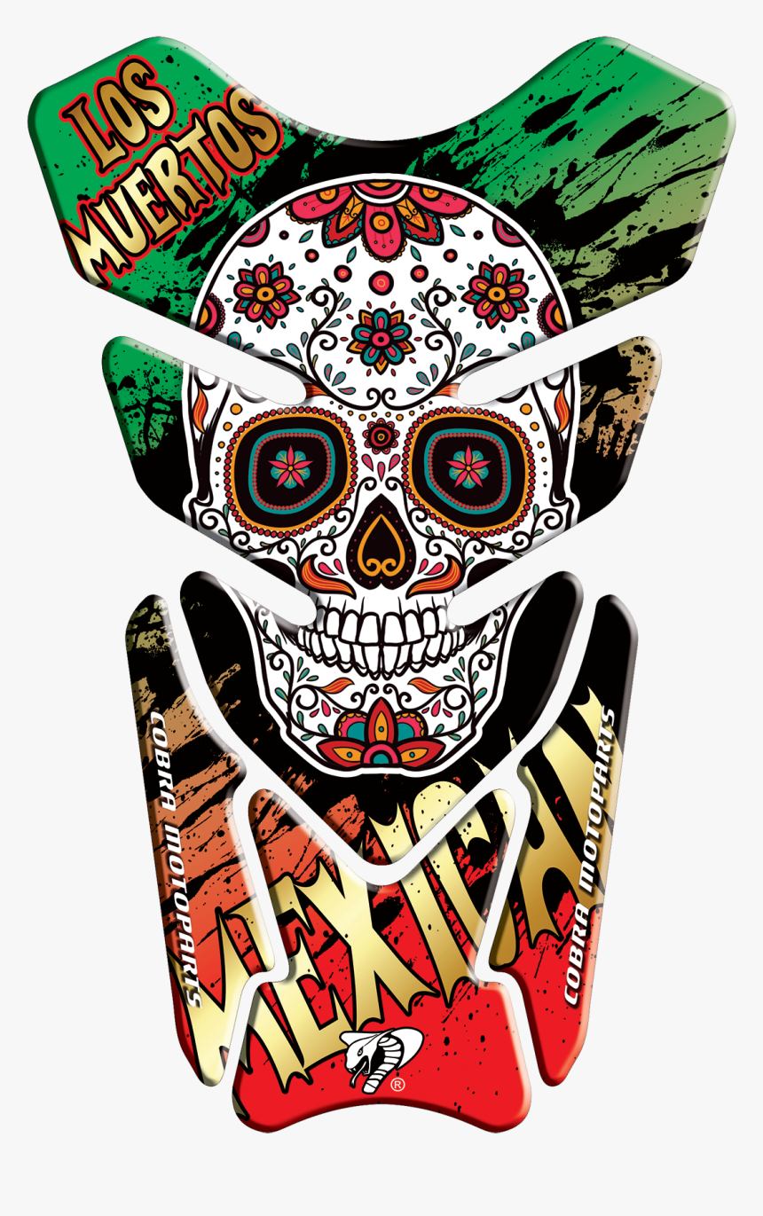 Day Of The Dead - Adesivos De Caveira Para Personalização De Moto, HD Png Download