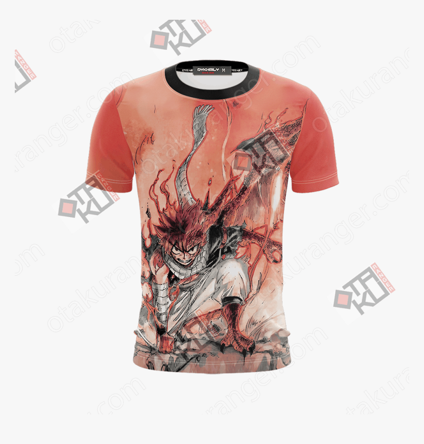 Dragon Cry Natsu Dragneel Unisex 3d T-shirt - Star Platinum Shirt, HD Png Download