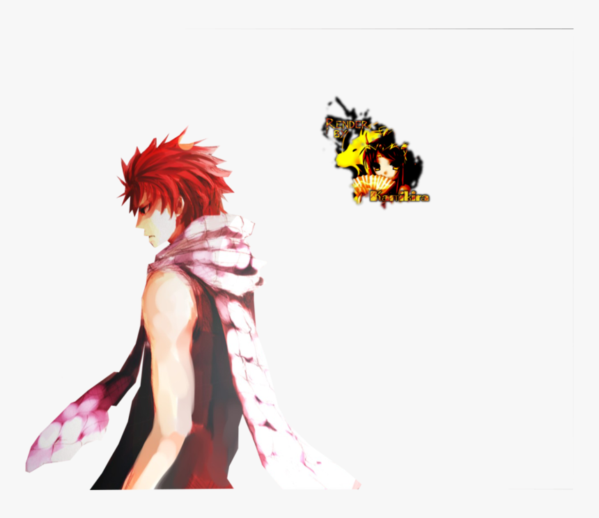 Download Natsu Red Hair Clipart Natsu Dragneel Fairy - Fairy Tail Natsu Red Hair, HD Png Download