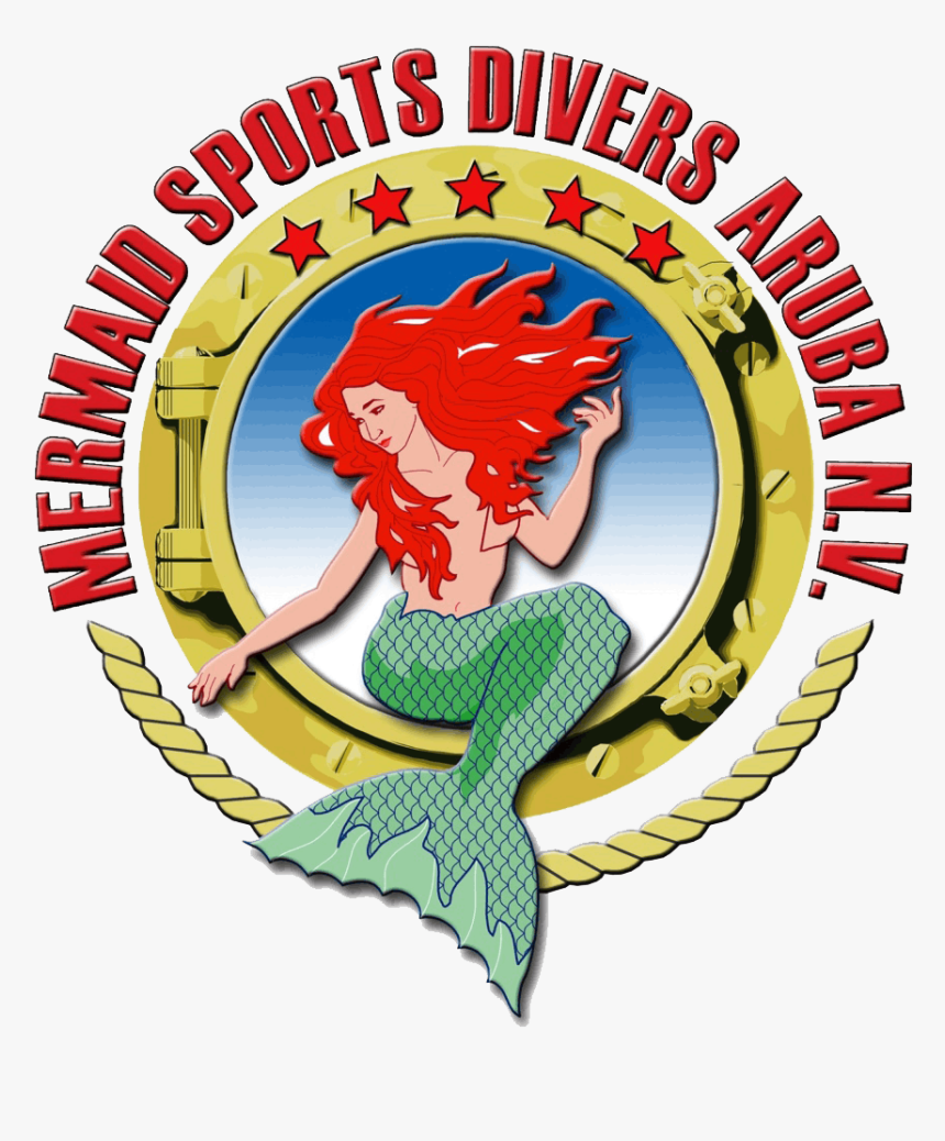 Mermaid Dive Center Aruba - Dolphin Clip Art, HD Png Download
