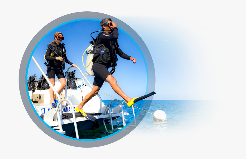 Diver - Sandals Halcyon Beach, HD Png Download