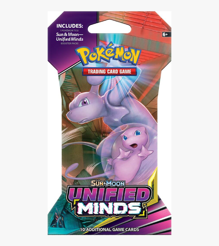 Pokémon Tcg Unified Minds Blister, HD Png Download