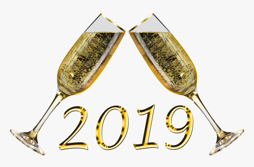 New Year S Eve, New Year S Day, Party, Turn Of The - Transparent New Years Champagne, HD Png Download