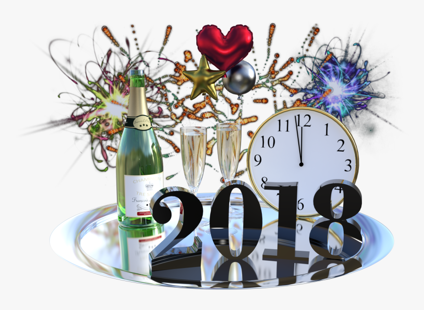 New Year S Day New Year S Eve Party Holiday - New Year Clock Png, Transparent Png