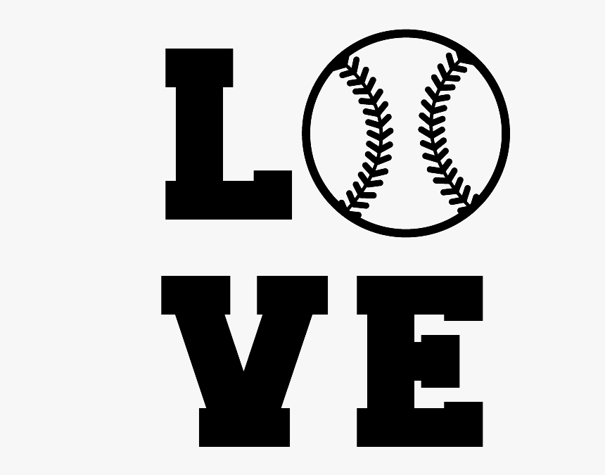 I Love Baseball Png Photo - College Softball, Transparent Png