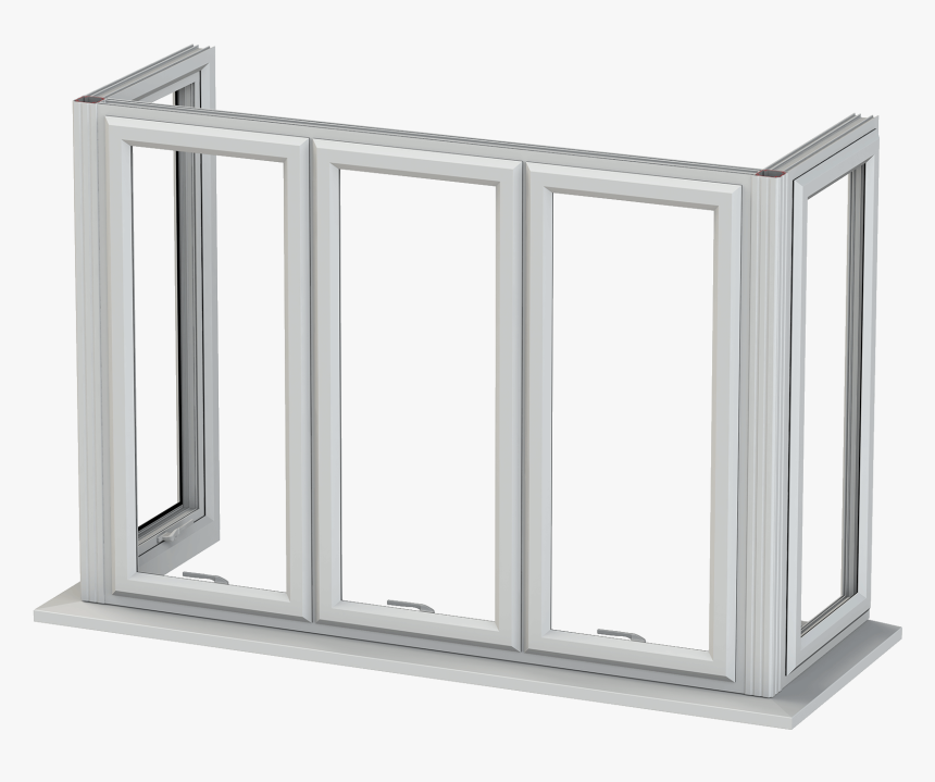 Upvc Windows And Doors - Bay Window Rectangular, HD Png Download