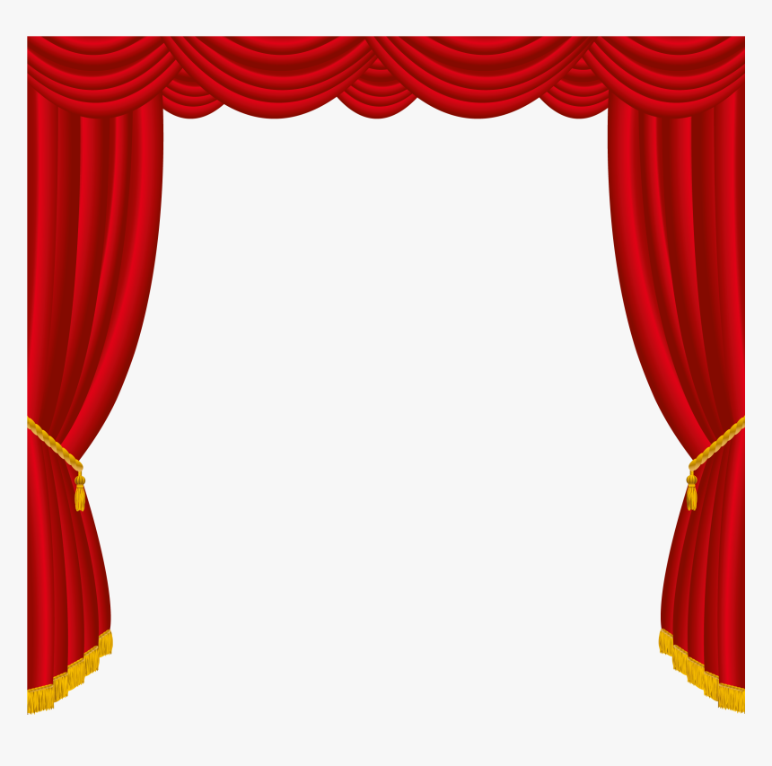 Blind Curtains Decor Window Curtain Transparent Red - Boy Who Cried Wolf Puppet Show, HD Png Download