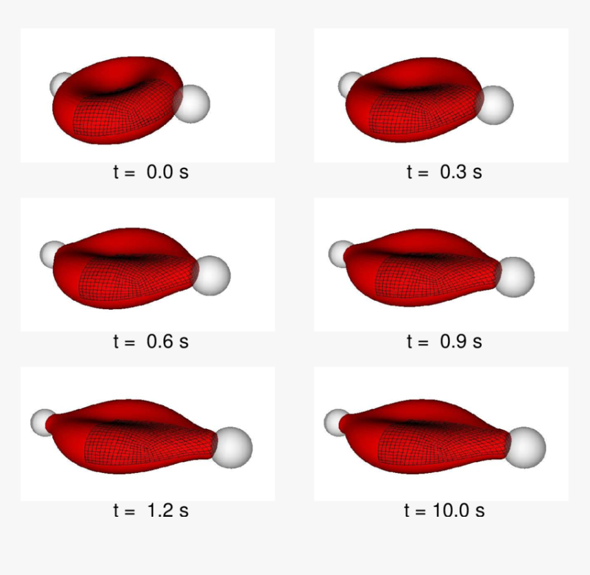 Transparent Red Blood Cells Png - Red Blood Cell Bending, Png Download