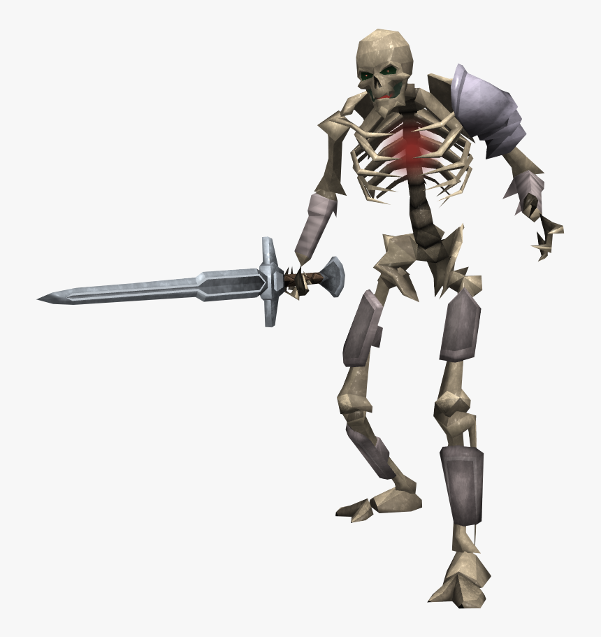 Skeleton Warrior Png, Transparent Png