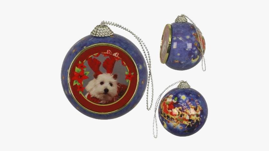 Personalized Christmas Ornament Gifts - Świąteczne Pieski, HD Png Download