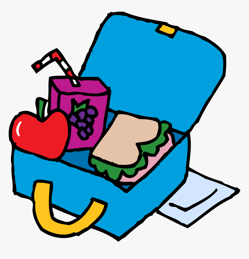 Collection Of Box - Lunch Box Black And White, HD Png Download