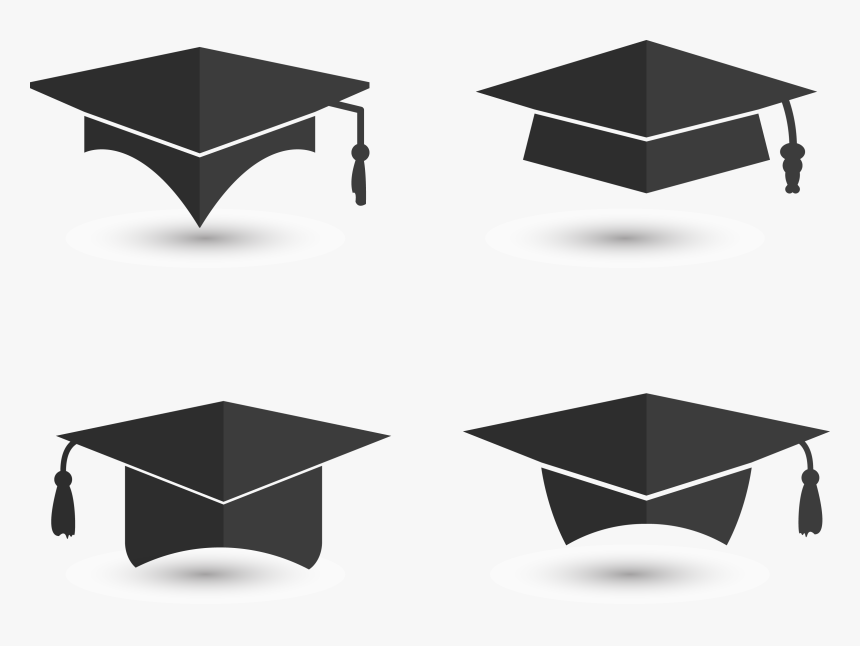 Graduation Ceremony Square Academic Cap Euclidean Vector - Graduation Cap Background Png, Transparent Png