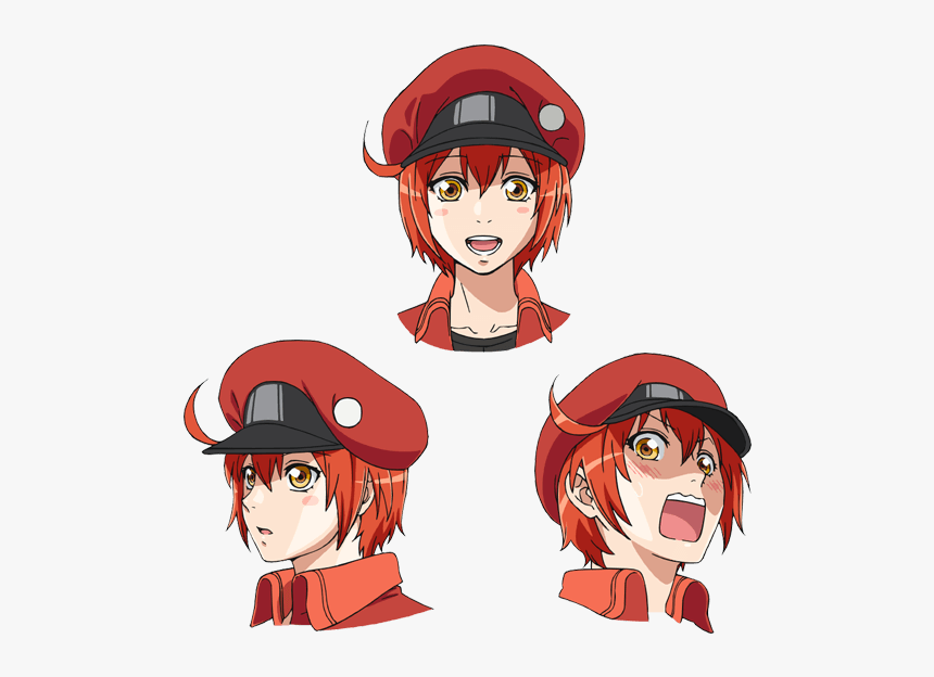 Red Blood Cell Wig, HD Png Download