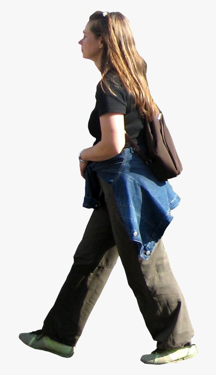 2 People Walking Png People Walking Side View Png, Transparent Png