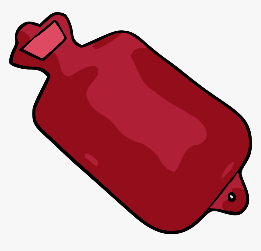 Hot Bottle Big Image - Hot Water Bottle Cartoon, HD Png Download