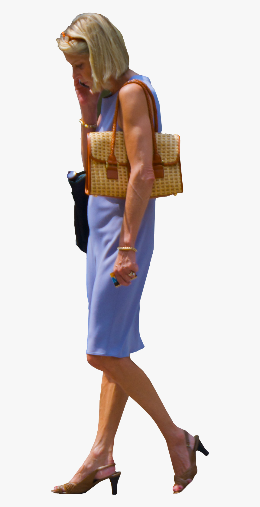 Transparent People Walk Png - Woman Walking Png, Png Download