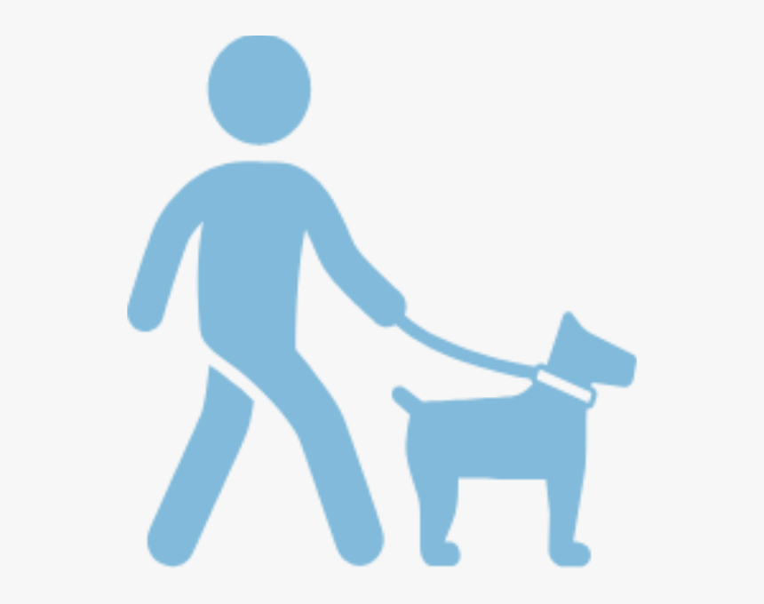 Walk The Dog Icon Clipart , Png Download - Dog On Leash Icon, Transparent Png