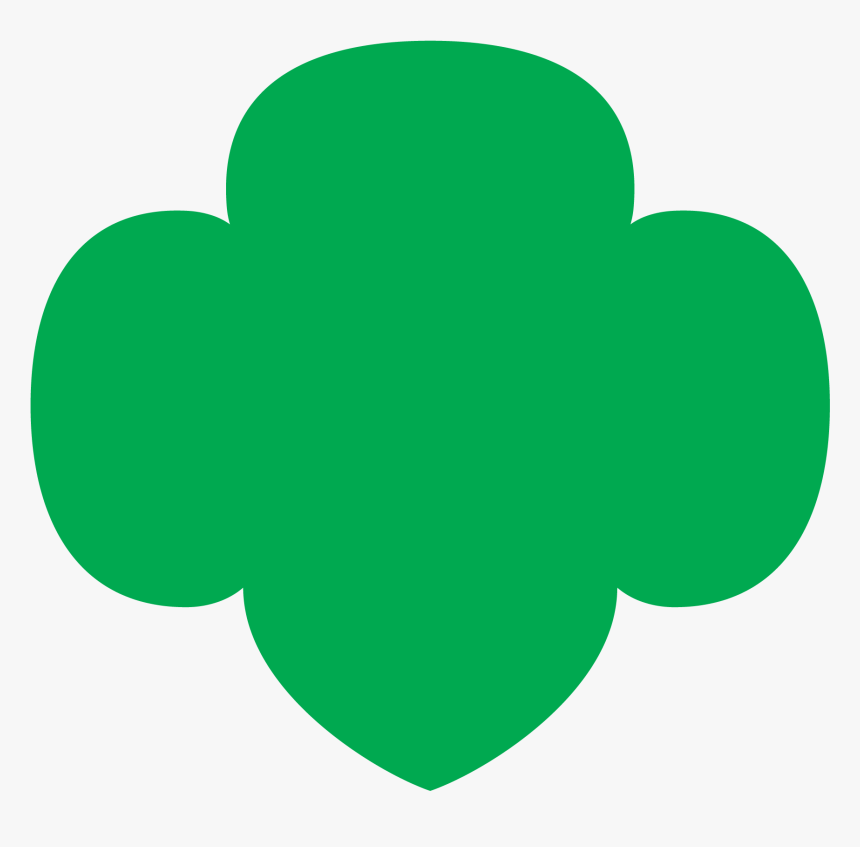 Gs Art Trefoil - Girl Scout Sign, HD Png Download
