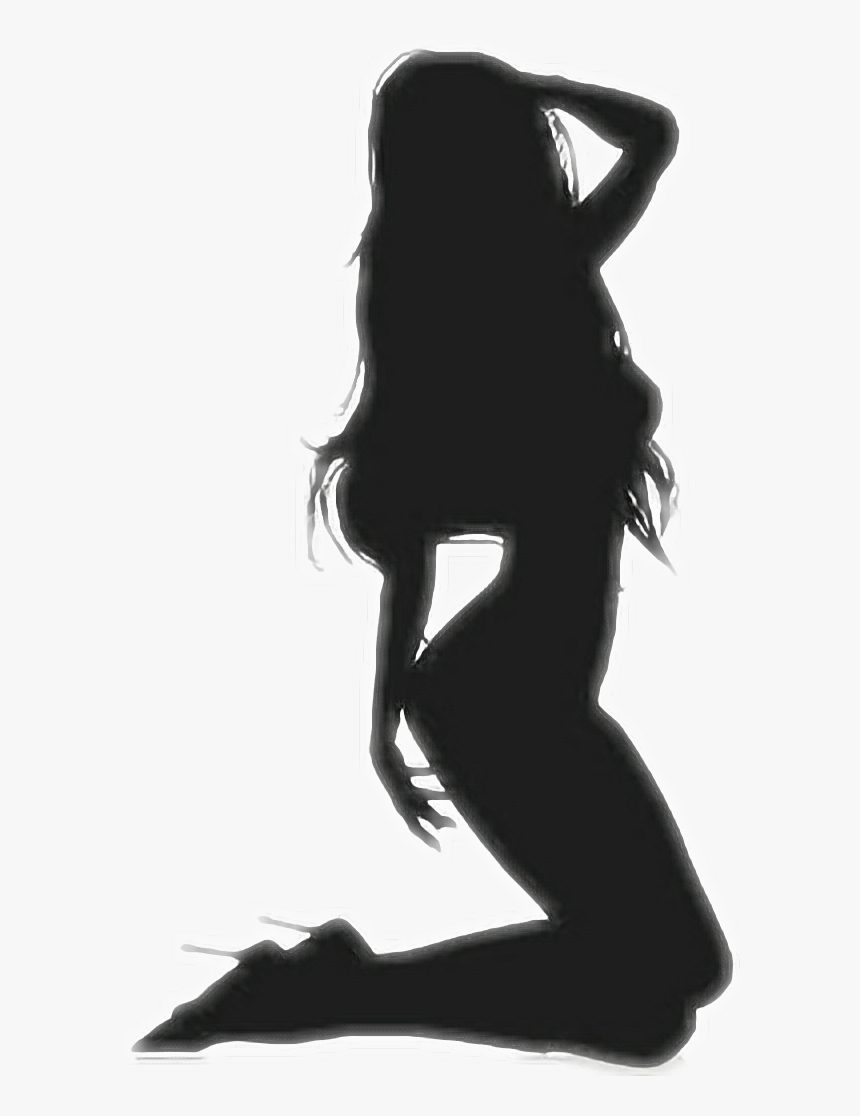 ##siluet #woman #sexywoman #mujer #laseñora #sexystyle - 2d Female Silhouette Sexy, HD Png Download