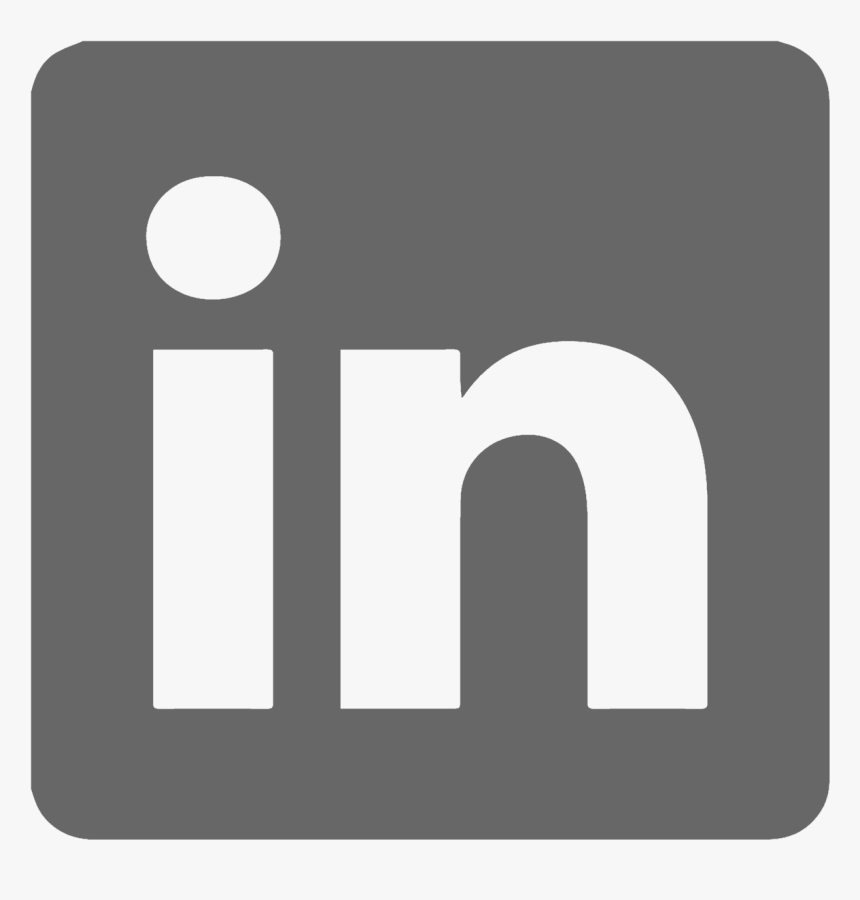 Linkedin Dark Logo Png, Transparent Png