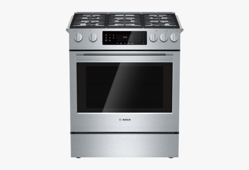 Bosch Hgi8054uc 800 Series Sir Gas Range 
 Class - Bosch 800 Dual Fuel Range, HD Png Download