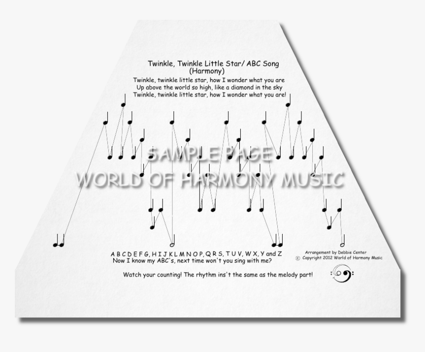 Twinkle, Twinkle Little Star & Abc Song - Twinkle Twinkle Or Abc Song Zither, HD Png Download