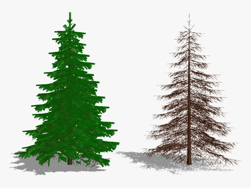 Xmas Tree Type 02 By Arisumatio - Christmas Tree, HD Png Download