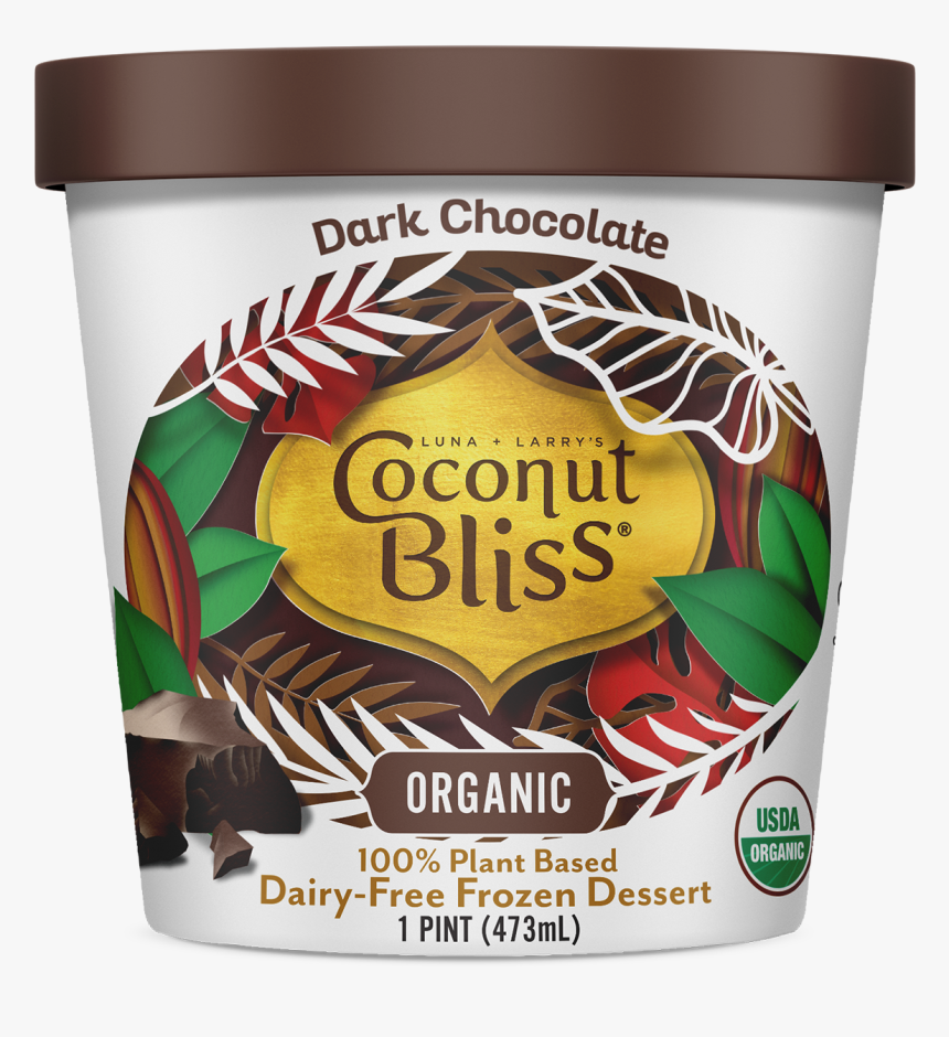Coconut Bliss Vegan Ice Cream - Coconut Bliss Sweet Cherry Amaretto, HD Png Download