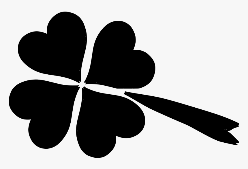 Trebol De 4 Hojas Rojo, HD Png Download